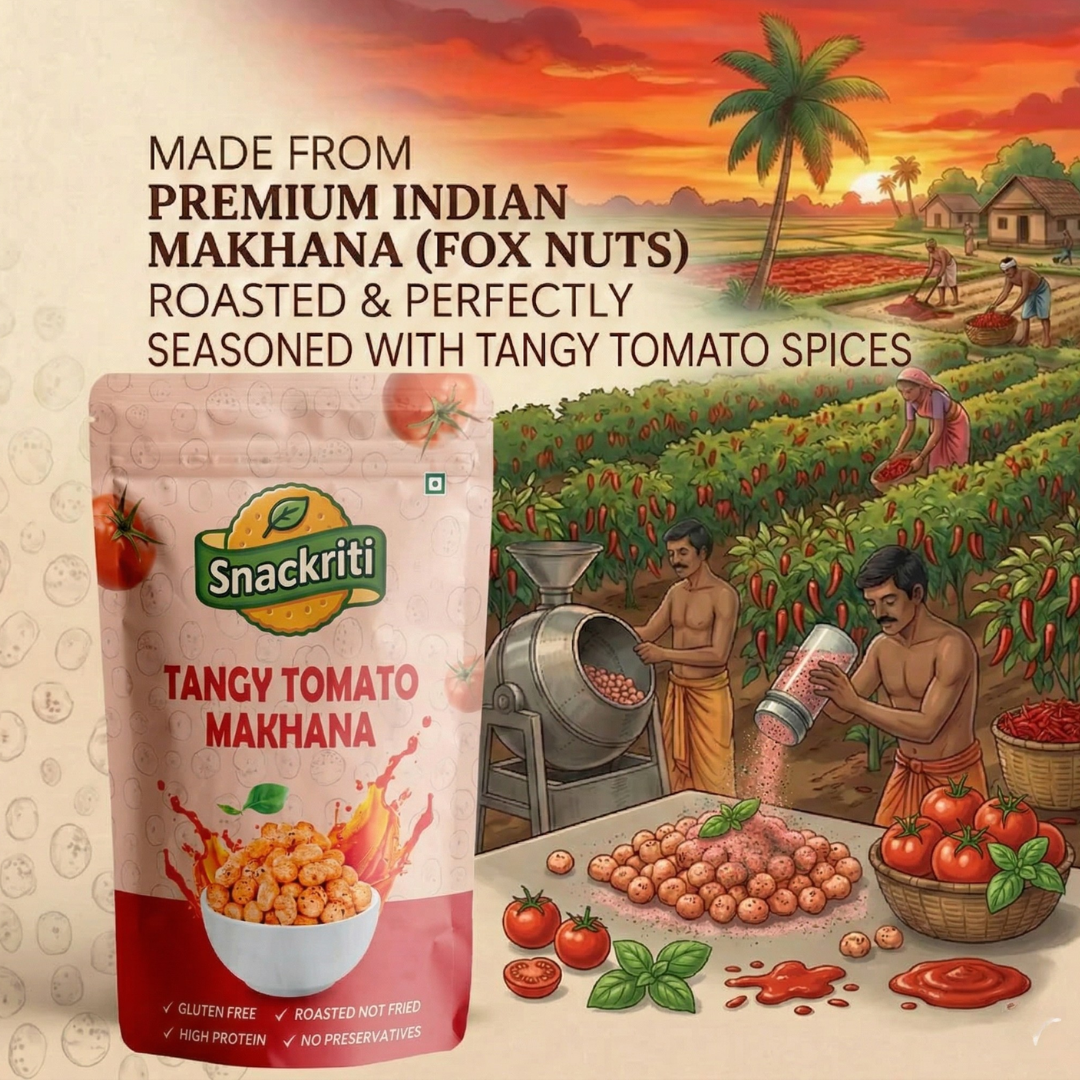 Tangy Tomato Makhana (30GM)
